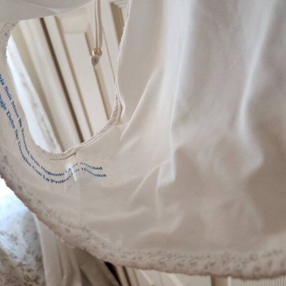 Love & Sports White Macrame Bikini Bottom XXL Women NWT - Picture 8 of 10